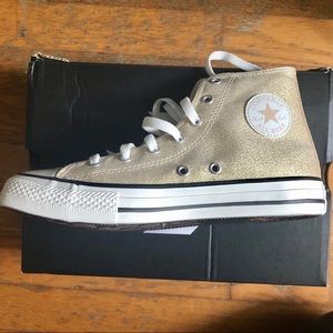 Glitter cream Converse